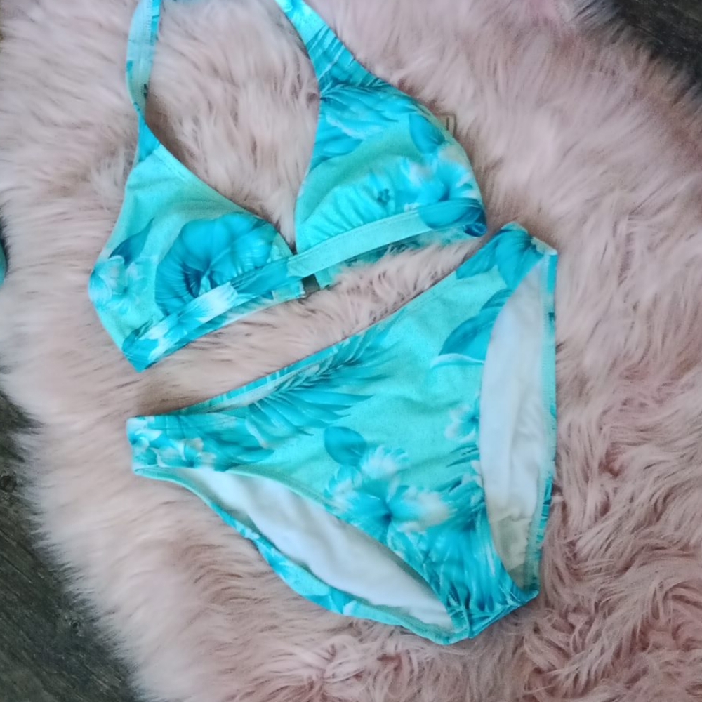 Tommy Bahama Aqua Floral Bikini